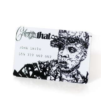 Club card with personalization and embossing | J Point Cards